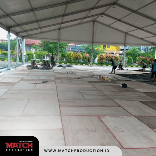 Flooring 1 Match Production Spesialis Sewa Flooring Terbaik. Hubungi Segera untuk layanan profesional!