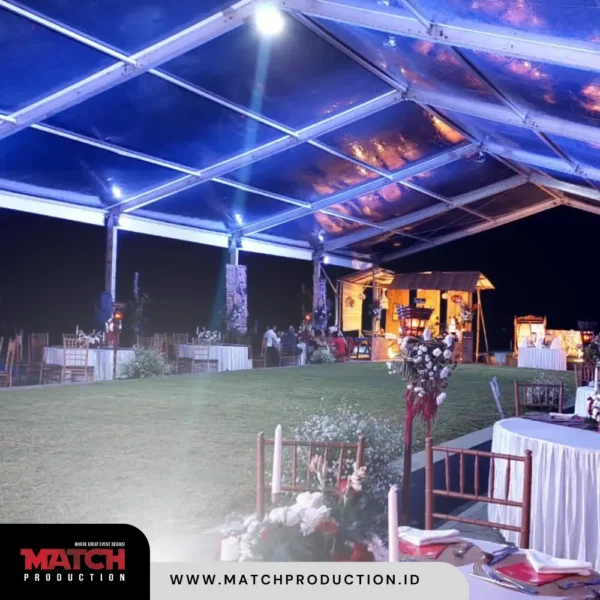 Match Production Spesialis Sewa Tenda Roder Terbaik. Hubungi Segera untuk layanan profesional!
