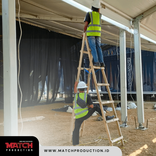 Team Work 2 Match Production Spesialis Sewa Tenda Roder Terbaik. Hubungi Segera untuk layanan profesional!