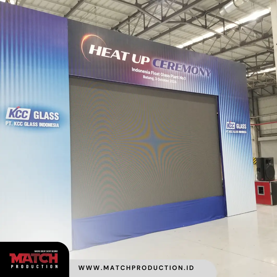 event (29) Match Production Spesialis Booth Costum Backdrop Terbaik. Hubungi Segera untuk layanan profesional!